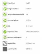 Altalena 2 posti con struttura in legno e trave in acciaio - sedili orsetto - adatta ai diversamente abili - cm 345x180x265h