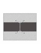 Altalena inclusiva 1 posto struttura in legno e trave tubo di acciaio - sedile a orsetto - cm 270x180x265h