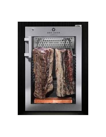 Frigorifero basso per la frollatura della carne con porta a vetro - Capacità Lt 88 - cm 60x48,5x82h