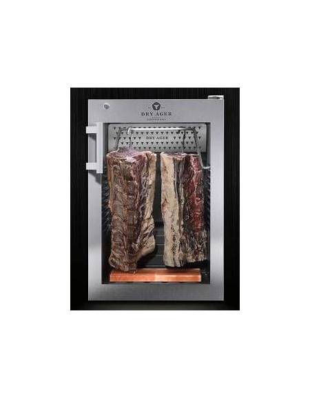 Frigorifero basso per la frollatura della carne con porta a vetro - Capacità Lt 88 - cm 60x48,5x82h