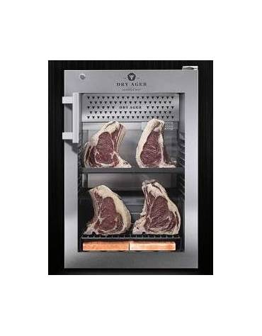 Frigorifero basso per la frollatura della carne con porta a vetro - Capacità Lt 88 - cm 60x48,5x82h