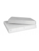 Copriceppo spessore 1,5 cm in polielitene bianco - cm 60x40x1,5h