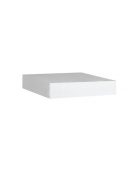 Ceppo spessore 8 cm in polielitene alimentare bianco - cm 70x50x8h