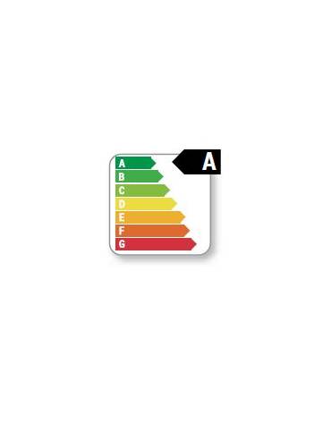 Armadio refrigerato negativo bianco con interno in ABS - 7 ripiani evaporatore fissi - mm 595x640x1840h