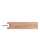 Mobile di servizio - colore Rovere - 1 sportello e 1 vano a giorno + 2 cassetti portaposate aperti - cm 94x48x98h