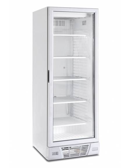 Vetrina verticale refrigerata statica ad 1 porta battente - capacità 382 Lt - temperatura -18°C/-24°C - mm 640x674x2056h