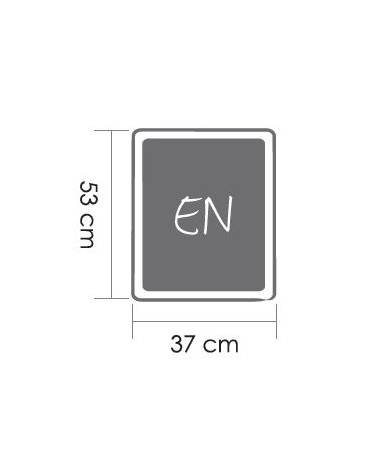 Carrello sollevatore vassoi EN, in acciaio inox - portata Kg 130 - cm 81x52x90h