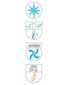 Carrello sollevatore cesti in acciaio inox - Refrigerazione ventilata 2°C / 10°C  - portata 5 / 9 cesti - cm 121x75x94/108h