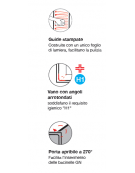 Armadio portateglie refrigerato in acciaio inox - refrigerazione ventilata +2°C +10°C - portata 16 Teglie 1/1 GN - cm 55,5x79,5x