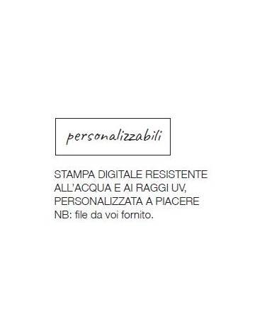 Carrello portavassoi con pannelli su 2 lati in nobilato e stampa personalizzabile - Portata 24 vassoi EN - cm 89x60x172h