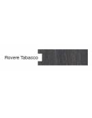 Carrello portavassoi universali con pannelli su 2 lati in nobilato colore Rovere Tabacco - Portata 30 vassoi - cm 138x60x159h