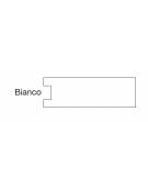 Carrello portavassoi universali con pannelli su 2 lati in lamiera elettrozincata bianca- Portata 20 vassoi - cm 95x60x159h