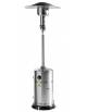 Fungo riscaldante per patio alimentato a gas propano - Struttura in acciaio inox - Potenza Kw 12,7 -  cm Ø 77x220H