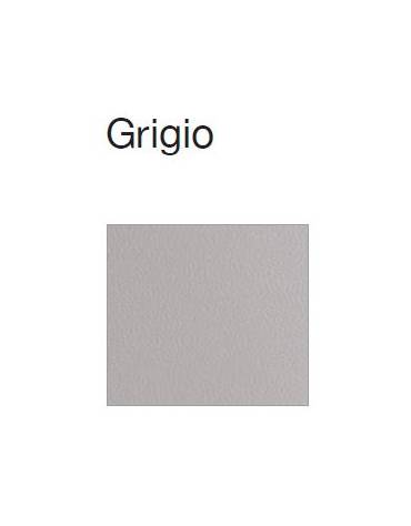 Pattumiera svuotavassoi 80 Lt in lamiera di zinco colore grigio - sportello basculante e ripiano superiore - cm 60x60x120h