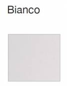 Pattumiera svuotavassoi 80 Lt in lamiera di zinco colore bianco - sportello basculante e ripiano superiore - cm 60x60x120h