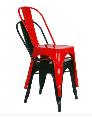 SEDIA  Struttura in metallo verniciato 36x36x85h