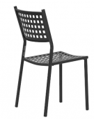 Sedia in metallo verniciato - cm39x39x83h