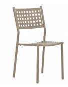 Sedia in metallo verniciato - cm39x39x83h