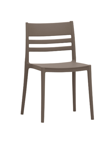 Sedia in polipropilene con fibra di vetro - cm 41x41x79h