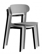 Sedia in polipropilene - cm 44x42x77h