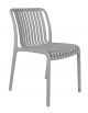 Sedia con struttura in polipropilene - colori a scelta - cm 45x46x80h