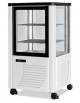 Vetrina gelateria verticale bassa statica -5° -20°C Litri 230 - ILLUMINAZIONE A LED - COLORE BIANCO - cm 70x70x128h
