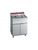 FRIGGITRICE ELETTRICA 13+13 LT DOPPIA VASCA CON MOBILE - TRIFASE - CM 75X53X85H