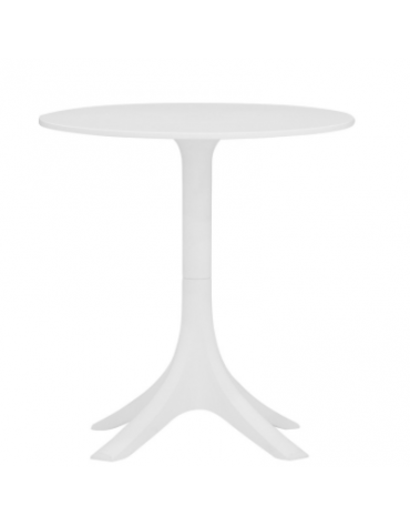 Tavolo tondo, struttura e piano in polipropilene - cm Ø 70x74h