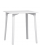 Tavolo quadrato, struttura e piano in polipropilene - cm 70x70x74h
