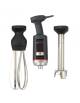 Mixer ad immersione con frusta e mescolatore da cm. 30,6 - Potenza 400 watt - Velocità variabile