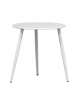 Tavolino tondo con struttura in alluminio verniciato - cm Ø 40x41h