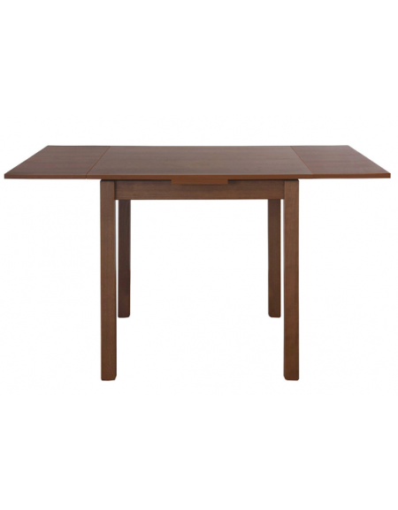 Tavolo allungabile per interni, struttura in legno di faggio, piano in laminato - cm 120/180x80x76h