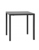 Tavolo quadrato, struttura autolivellante in metallo verniciato - colore a scelta - cm 60x60x75h