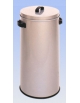 Pattumiera inox con coperchio Litri 70