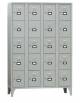 ARMADIO CASELLARIO 20 POSTI CON ANTE COLORATE cm. 120 x 50 x 180 h.