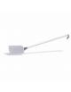 PALETTA LISCIA UNIPEZZO IN ACCIAIO INOX - Larghezza mm 120 - Lunghezza manico mm 390