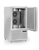 Abbattitore di temperatura verticale  - capacità 10 teglie GN 1/1 o mm 600x400 - temp. -40°/+10°C - cm 79x90x153,5h