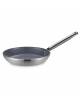 PADELLA IN ALLUMINIO RIVESTITA IN CERAMICA ANTIADERENTE ADATTA PER INDUZIONE - DIAMETRO CM 24 - ALTEZZA CM 4,6