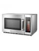 Forno professionale a microonde inox Lt. 34 - Comandi digitali, Potenza resa 1.800 watt, Piatto fisso, 2 Magnetrons