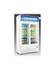 Vetrina fredda bevande doppia porta scorrevole per bibite - temp.+2 ÷ +10 -  cm 122x74,5x199h - CLASSE ENERGETICA F