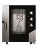 Forno elettrico ventilato a convezione con vapore diretto - Pannello elettromeccanico -Capacità 10 Teglie GN 2/1