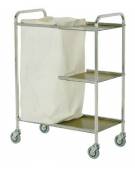 CARRELLO PER BIANCHERIA PULITA E SPORCA