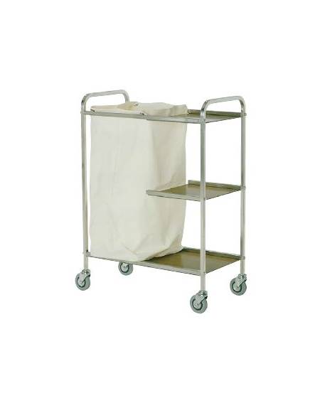 CARRELLO PER BIANCHERIA PULITA E SPORCA