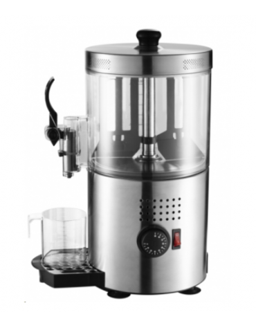 Cioccolatiera professionale bar 3 Litri - potenza 1200W - Colore argento - mm 260x220x420h