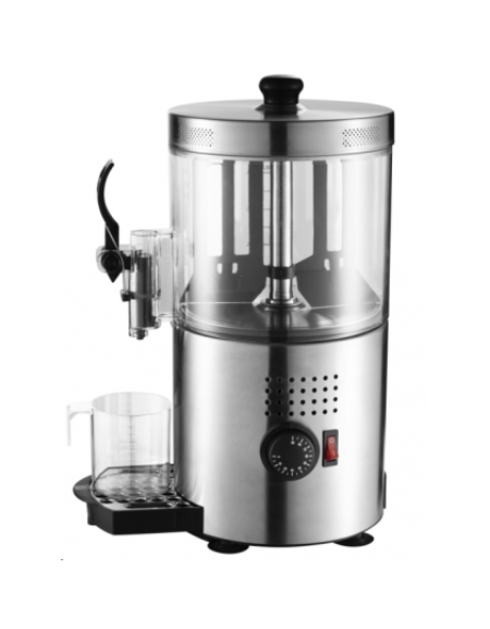 Cioccolatiera professionale bar 3 Litri - potenza 1200W - Colore argento - mm 260x220x420h