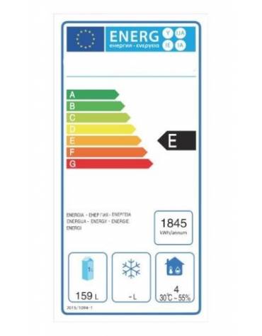 Tavolo saladette refrigerato 2 sportelli per sandwich +2°+8°C - cm 90x70x87h