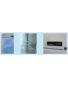 Armadio Refrigerato monoblocco in Lamiera Preverniciata Bianca a temp. normale 2 porte cm 142x80x203h