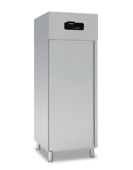 Armadio Refrigerato GN 2/1 monoblocco in Lamiera Preverniciata Bianca a temperatura normale cm 71x80x203h