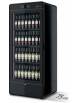 VETRINA VINO PER 260 BOTTIGLIE CON REFRIGERAZIONE VENTILATA - PORTA CON CORNICE IN LEGNO VARI COLORI - CM 82X75,6X199,6H