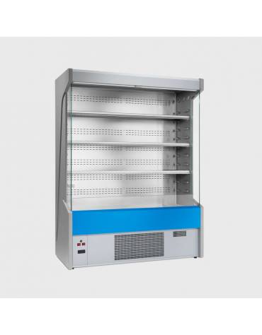 Espositore murale inox refrigerato frigorifero cm 117x58x200h